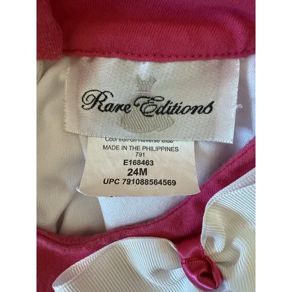 Rare Editions Carters Miss Majesty Toddler Girl Dress Bundle 2T Floral White - Picture 8 of 11